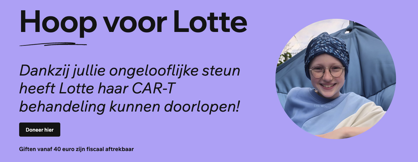 Astro Rent Cares steunt Hoop voor Lotte